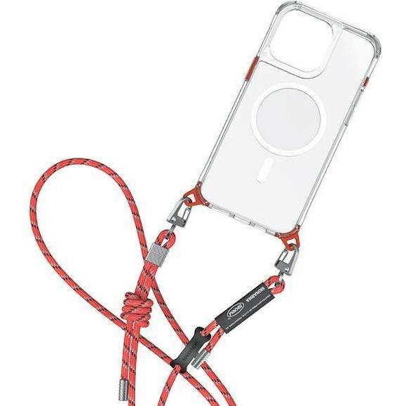 Skinarma Dyno universal phone lanyard vermilion, Cellulare con tasti, Rosso