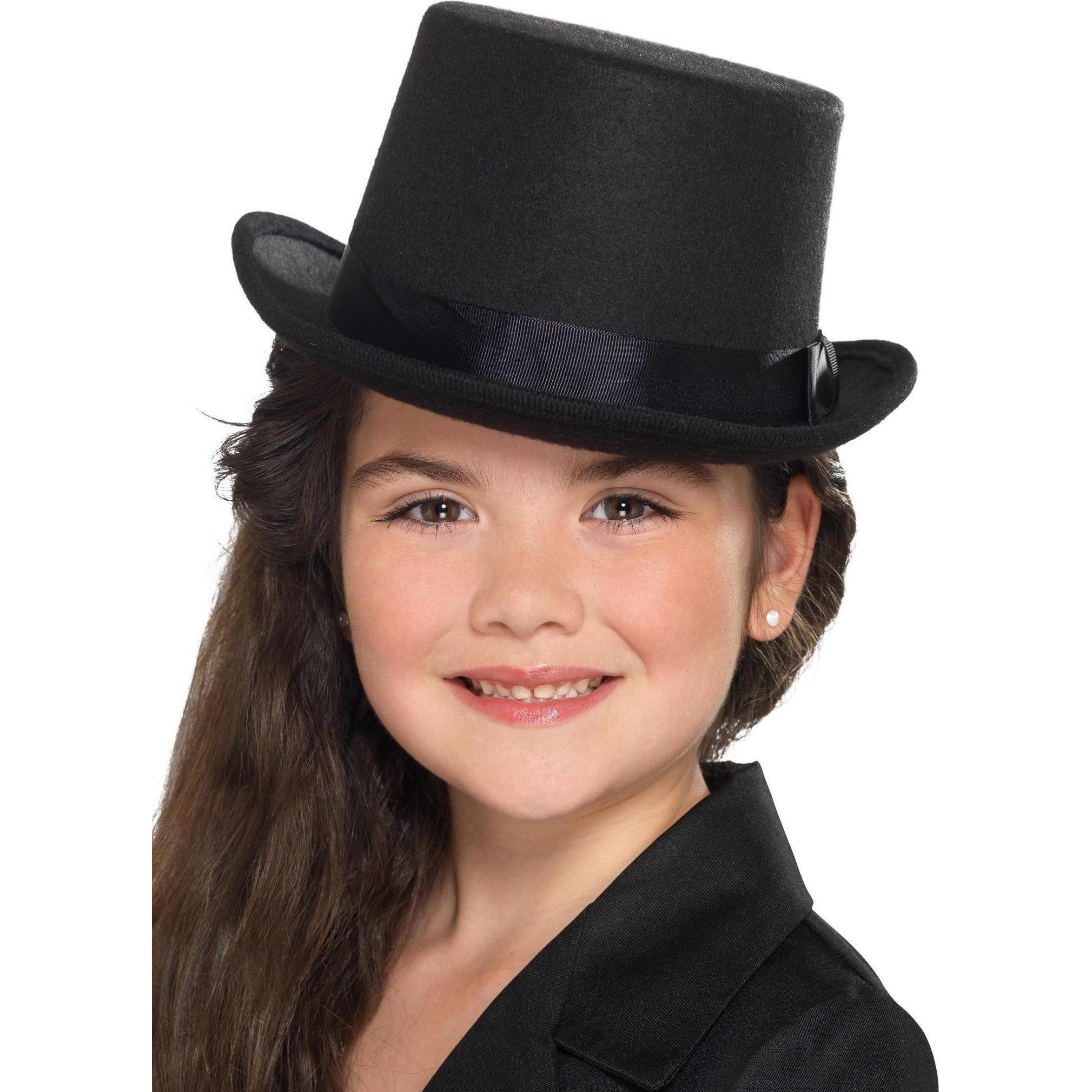 Thumbnail - Smiffys Zylinder für Kinder schwarz