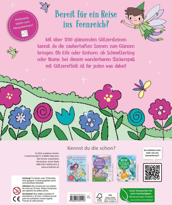 Actual product image My Diamond Sticker Book - Fairies