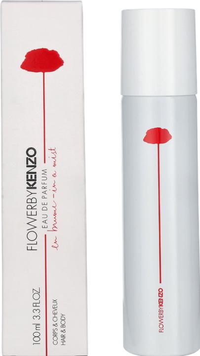 Immagine prodotto Kenzo Mist per capelli e corpo Flower By (100 ml, Spray profumato per corpo e capelli)