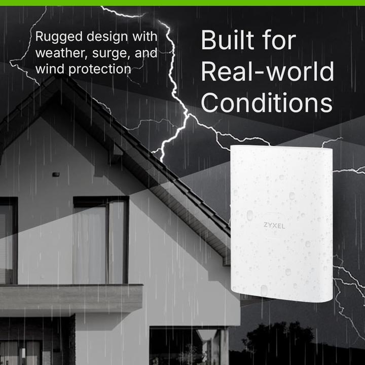 Actual product image Zyxel FWA70 5G Outdoor LTE Modem Router