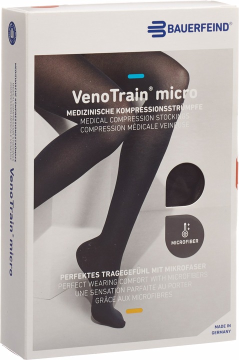 Veno Train MICRO A-TU KKL2 L plus/long geschlossene Fussspitze schwarz (L)