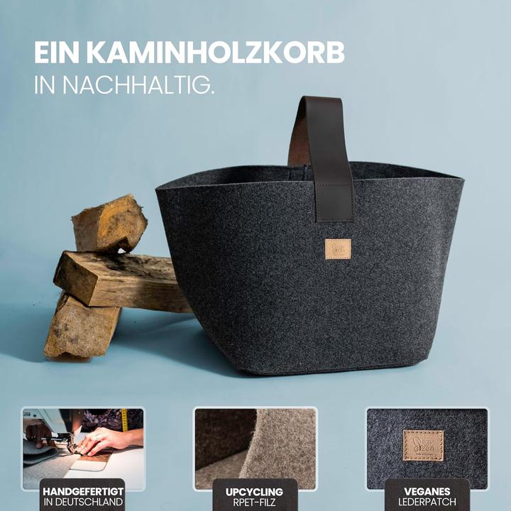 Produktbild Easy and Green Kaminholzkorb