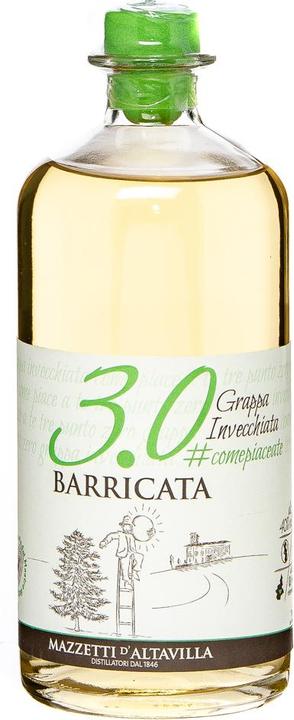 Mazzetti d'Altavilla Grappa Barricata &quot3.0&quot 0,7 litres 40 % Vol.