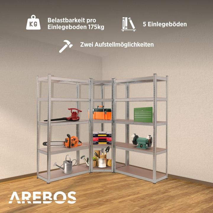 Actual product image Arebos Schwerlastregal