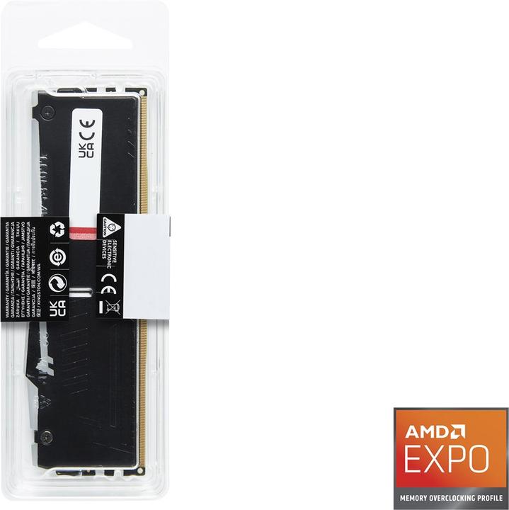 Produktbild Kingston 5200 DDR5 DIMM FURY Beast RGB (1 x 16GB, 5200 MHz, DDR5-RAM, DIMM)