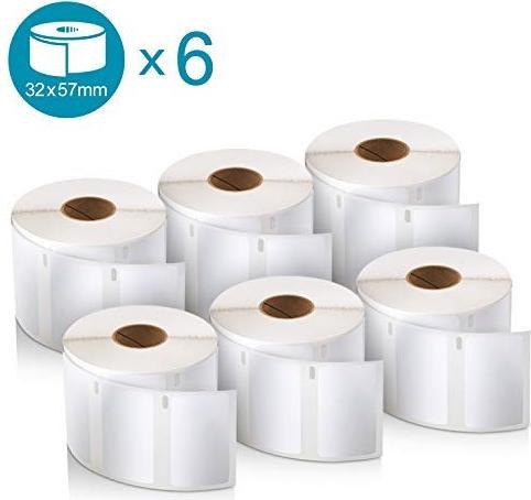 Produktbild Dymo Vielzweck-Etiketten 32 x 57 mm 6x 1000 St.
