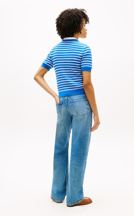 Produktbild Tommy Hilfiger Kabelfein Gg Ss Henley Ww0ww49613 Pullover (L)