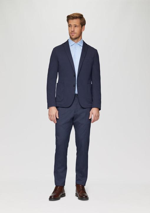 Immagine prodotto S.Oliver Hemd Tailored Fit: Fein strukturiertes Hemd aus Comfort Stretch (40)