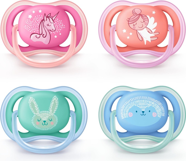 Actual product image Philips Avent Ultra air pacifier (2 x, 6 - 18 M.)