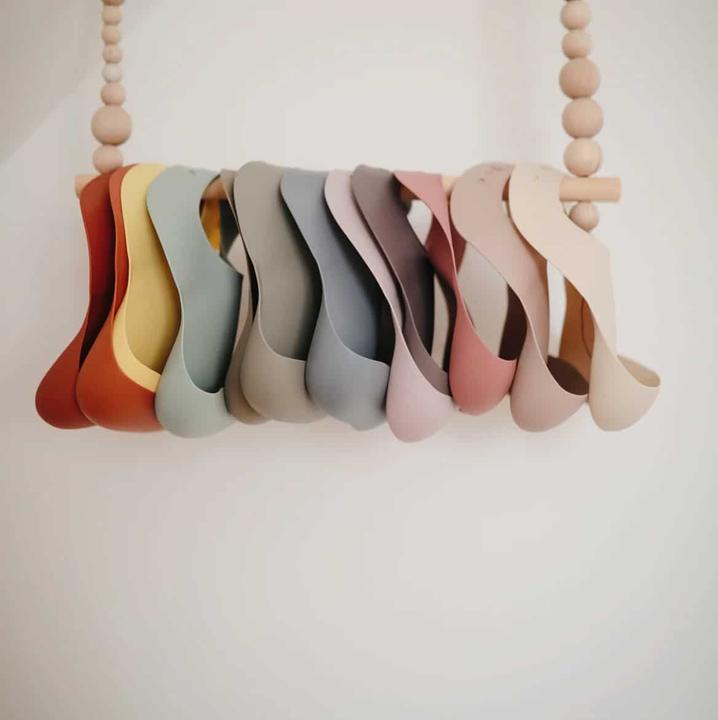 Produktbild Mushie Silikon Ltzchen Dusty Rose