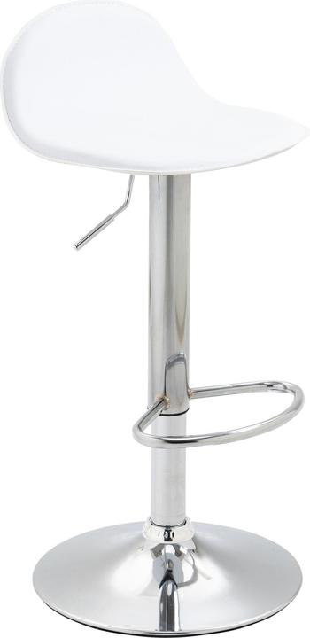 Actual product image CLP Set of 2 bar stools Lana V2 imitation leather, white