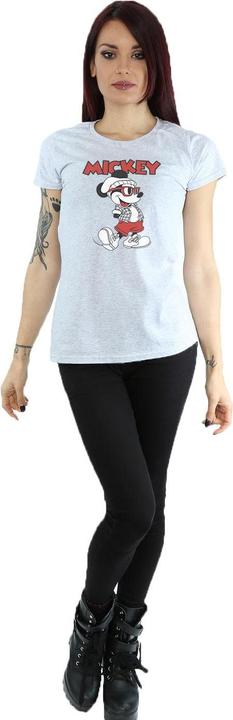 Actual product image Disney Womens/Ladies Mickey Mouse Hipster Cotton T-Shirt (S)