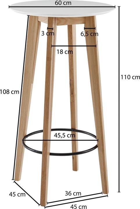 Actual product image Wohnling Neo (Ø 60 x 110 cm)
