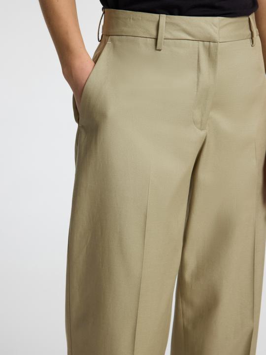Produktbild Selected Femme Mid Waist Barrel Fit Hosen (42)