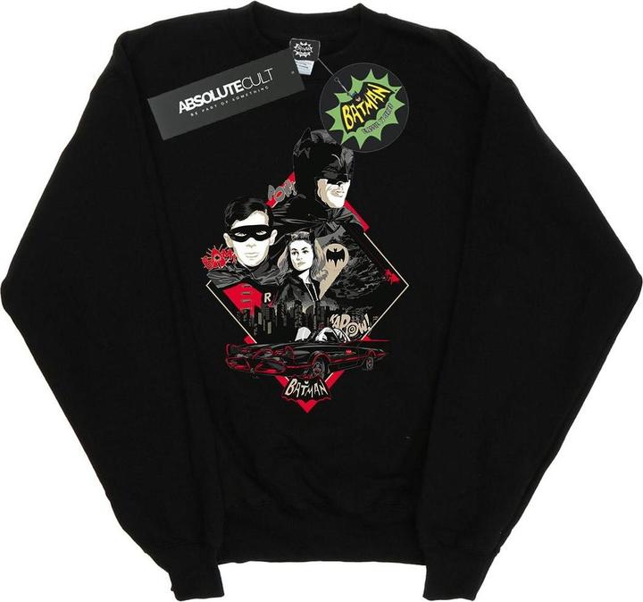 Produktbild Batman TV Serie Charakter Skyline Baumwolle Sweatshirt (XXL)