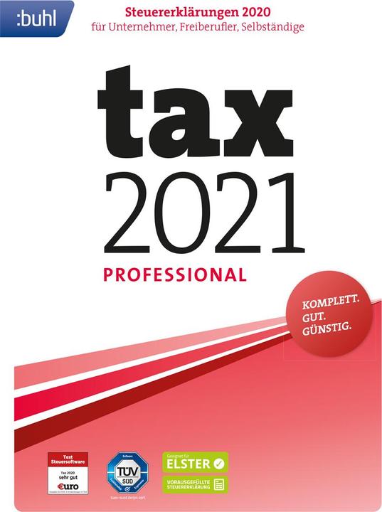 Produktbild Buhl Data Service tax 2021 Professional (1 User, 1 Geräte/User, 12 Monate)