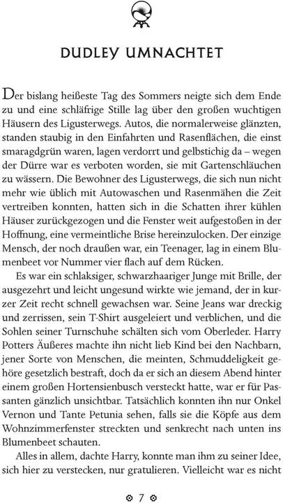 Produktbild Harry Potter und der Orden des Phönix (Harry Potter 5) (George Caltsoudas, J.K Rowling, Deutsch)