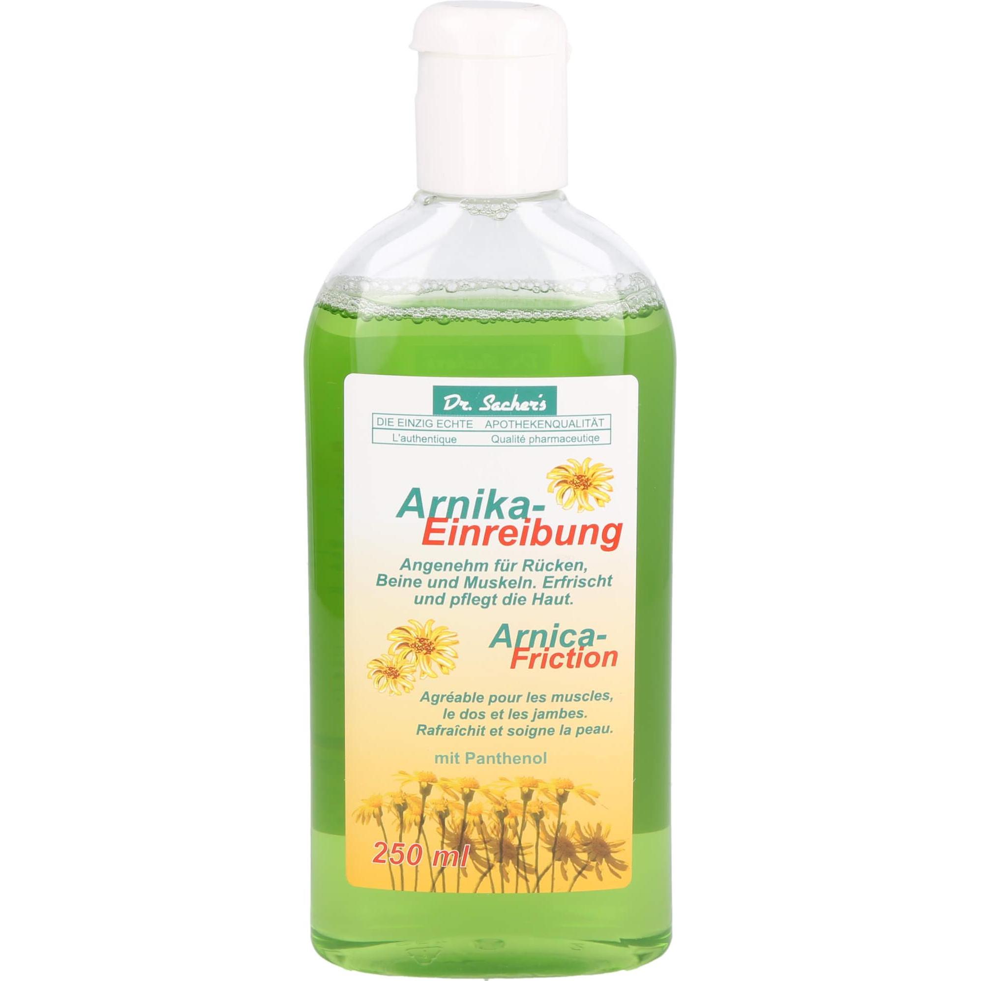 Axisis, Gesichtscreme, Dr. Sacher's Arnika-Einreibung Lösung, 250 ml Einreibung (250 ml, 24h Creme)