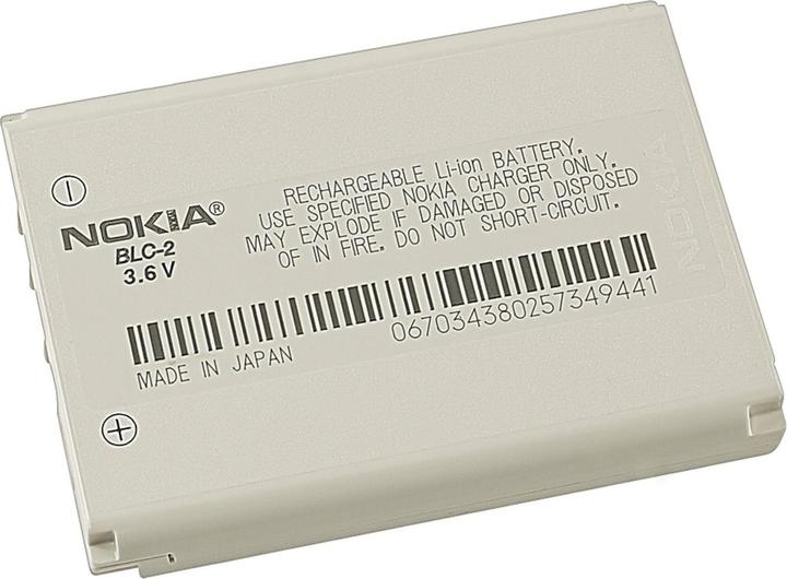 Nokia Akku BLC-2 Li-ion 3.6 Volt 1000 mAh