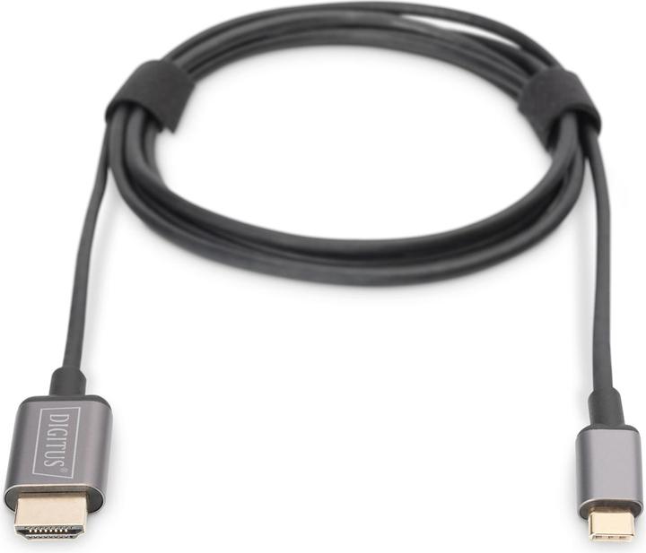 Produktbild Digitus USB-C Adapterkabel, Typ-C auf HDMI St/St (1.80 m)