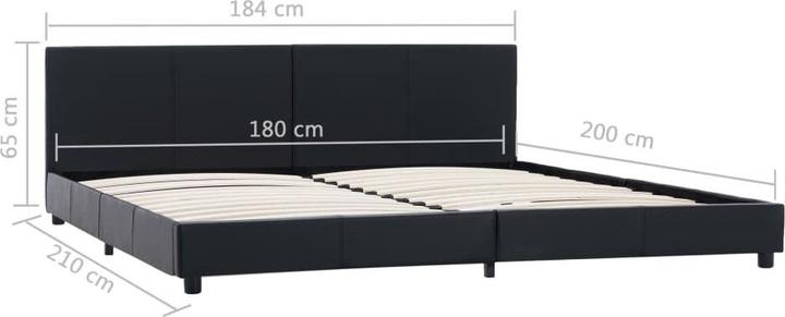 Produktbild vidaXL Bettgestell (180 x 200 cm)