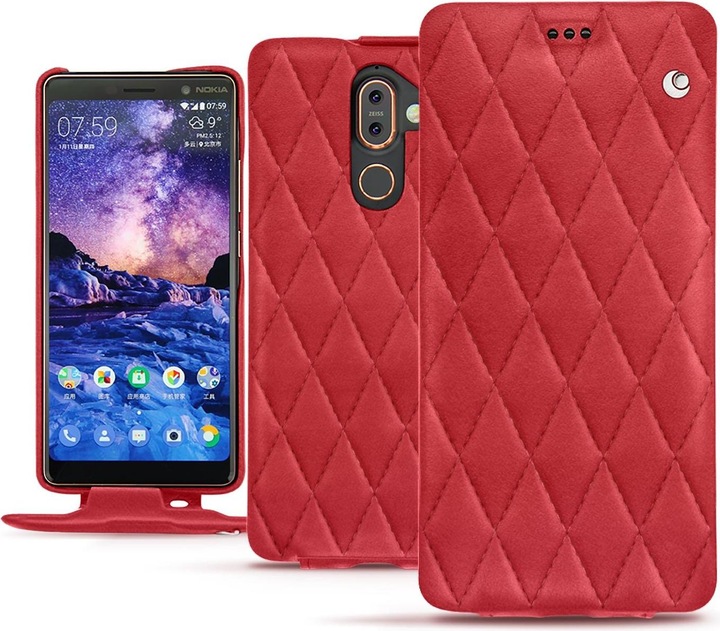 Immagine prodotto Noreve Cover in pelle verticale (Nokia 7 Plus)