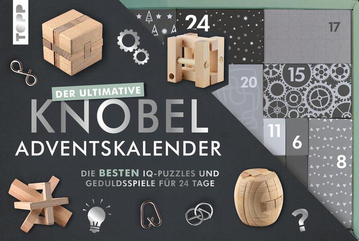 Productafbeelding Knobelspiel-Adventskalender 3 – Die besten IQ-Puzzles und Geduldsspiele für 24 Tage