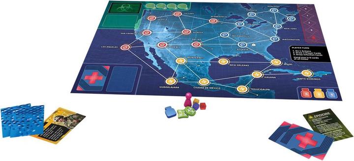 Immagine prodotto Z-Man Games Gioco per famiglie Pandemic Hot Zone: Nord America (Tedesco)