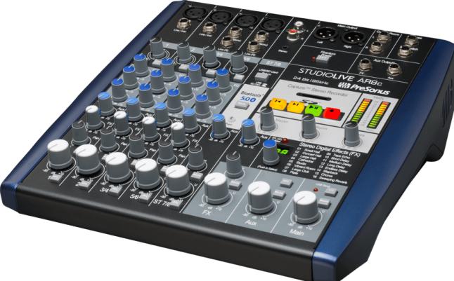 Actual product image PreSonus StudioLive AR8c (Studio- and Livemixer)