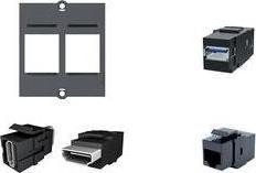 Produktbild Bachmann Buchse HDMI Keystone 2.0 (0.04 m, HDMI, 2.0)