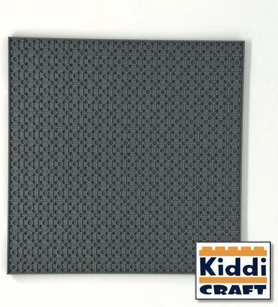 Produktbild Kiddicraft Stackable Baseplate 32 x 32 Noppen (25,5 x 25,5cm) Schwarz