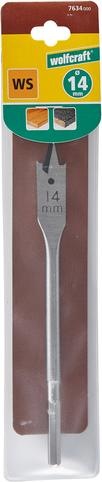 Actual product image wolfcraft Flat Milling Drill Bit, Hexagon Shank, Ø 25 mm (25 mm)