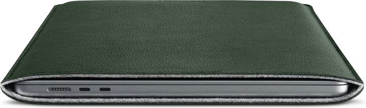 Actual product image Woolnut 15" MacBook Air Leather Sleeve, green (15", Apple)