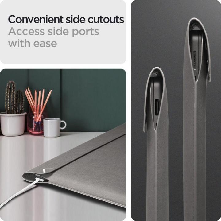 Produktbild Spigen Valentinus Sleeve Laptop 13-14 szary/city grey AFA06415 (14")