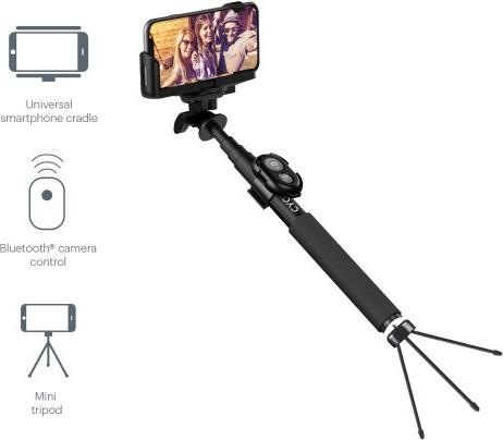 Produktbild Cygnett GoStick Selfie Stick und Stativ mit Bluetooth Fernbedienung