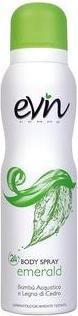 ‎Evin Evin Femme Deodorant für Frauen Spray Emerald Aquatic Bamboo and Cedarwood 24h Active Formula (Spray, 150 ml)