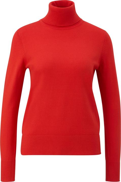 Produktbild s.Oliver Strickpullover Strickpullover mit Rollkragen (46)