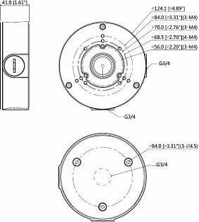 Image du produit Dahua PFA130-E (Kit de montage)