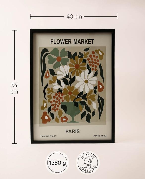 Image du produit Esmée Flowermarket Paris (2.5 x 41 x 55 cm)