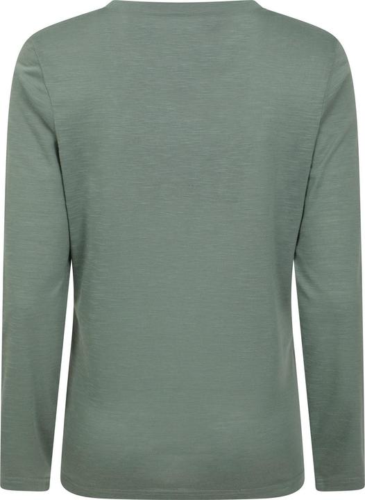 Actual product image Mountain Warehouse Womens/Ladies Agra Slub Long-Sleeved Top (40)