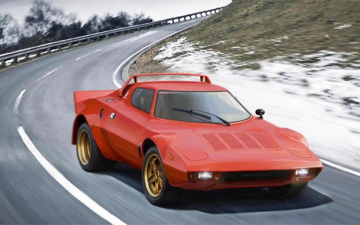Actual product image 1:24 Lancia Stratos