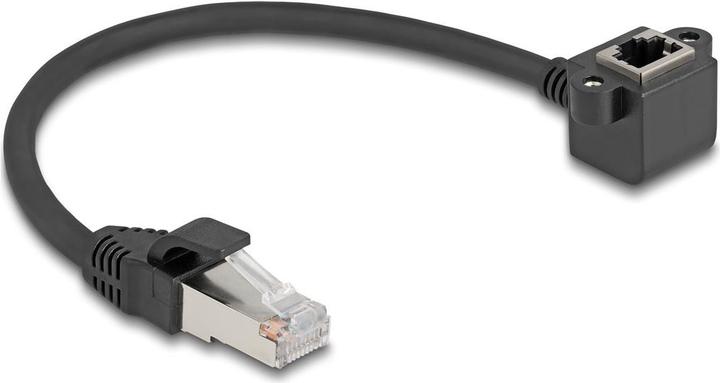 Produktbild Delock Netzwerk Verlängerungskabel RJ45 Stecker zu RJ45 Buch (F/UTP, CAT6, 0.25 m)