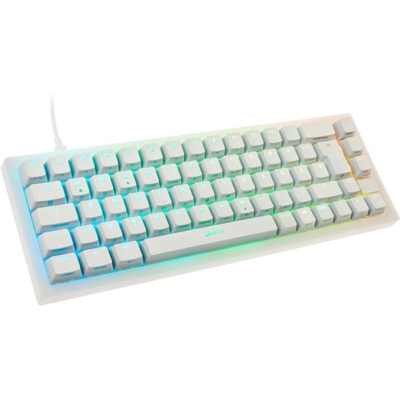 CHERRY xtrfy K5 (DE, Kabelgebunden), Tastatur, Transparent