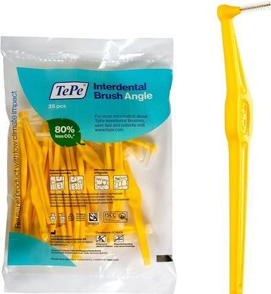 Image du produit TePe Brosse interdentaire Angle MULTIPACK jaune (25 x, 4 mm)