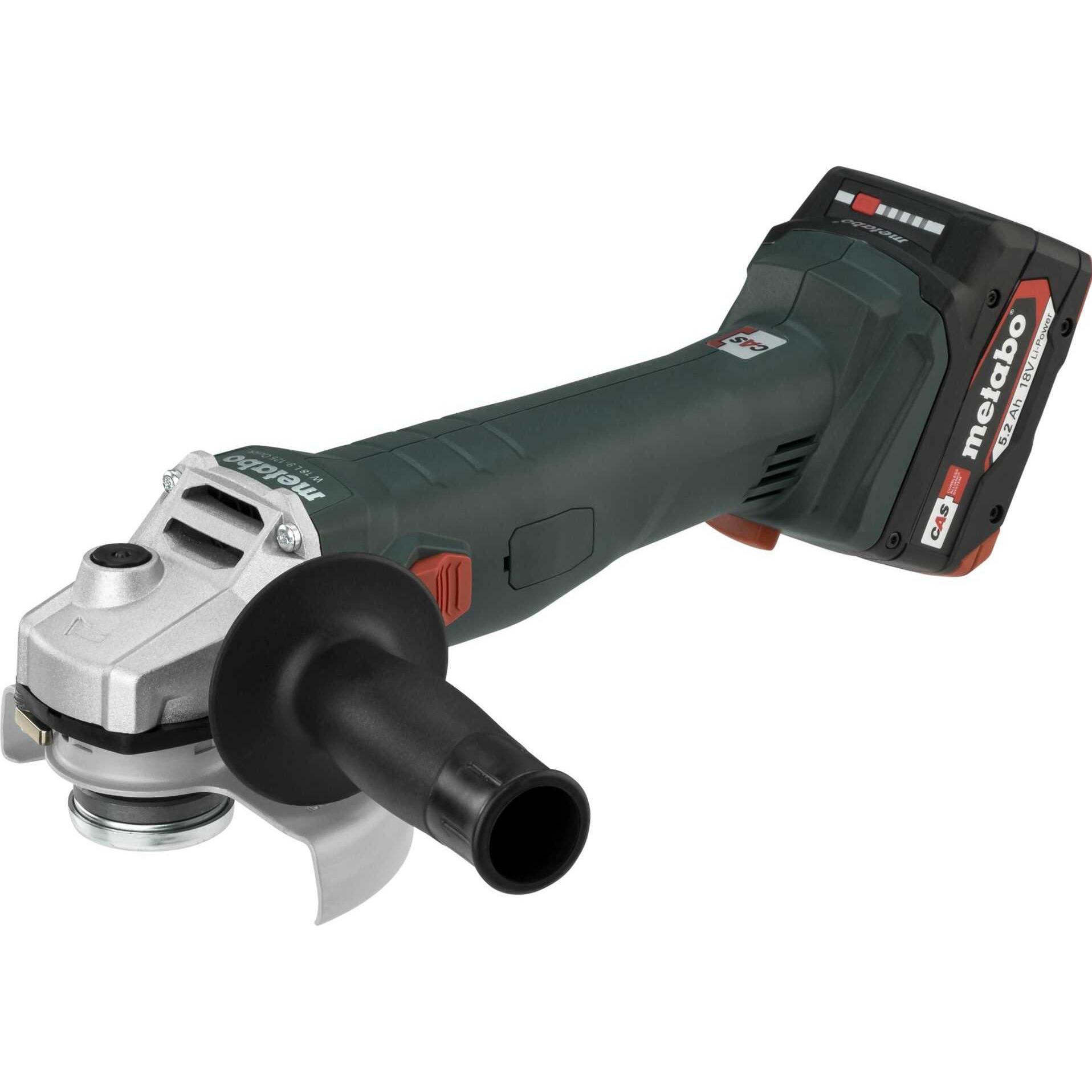 Metabo, Winkelschleifer, Akku-Winkelschleifer W 18 L 9-125 Quick (125 mm)