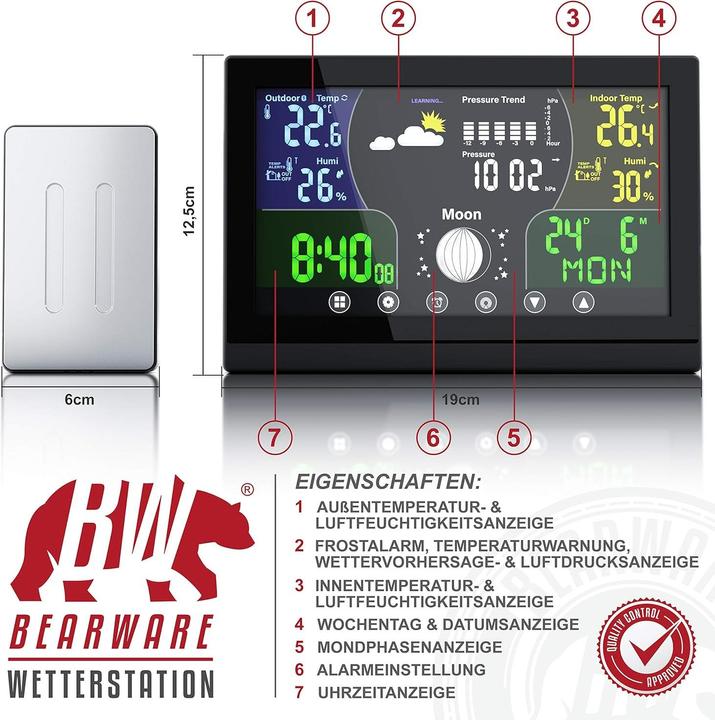 Image du produit CSL Station météo sans fil