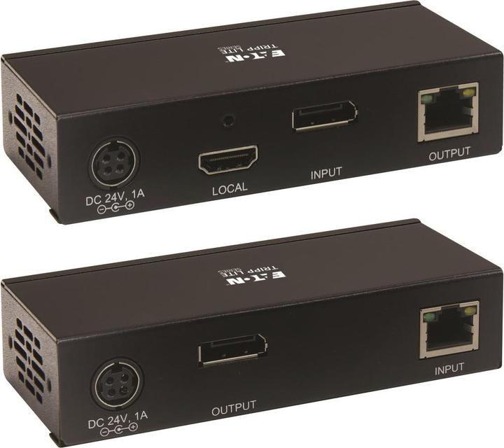 Produktbild Eaton DisplayPort over Cat6 Extender Kit KVM Support USB 4K DP1.2a PoC HDCP 2.2 230ft. 70.