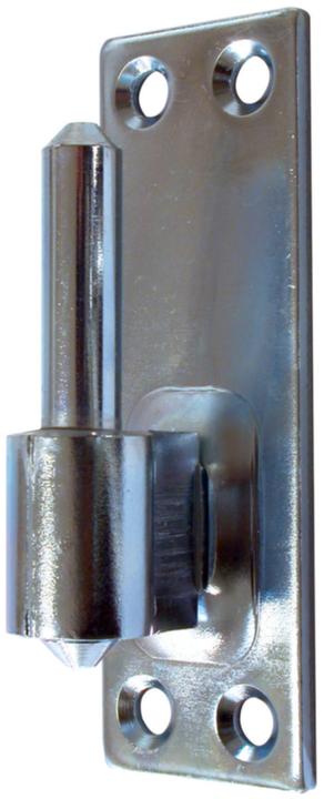 Actual product image Screw-on clamp normal galvanised blue