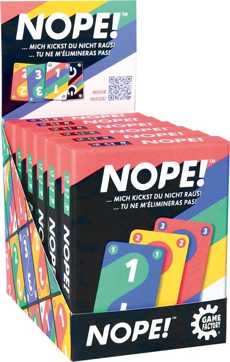 Produktbild Game Factory Nope! (Deutsch, Französisch, Englisch)